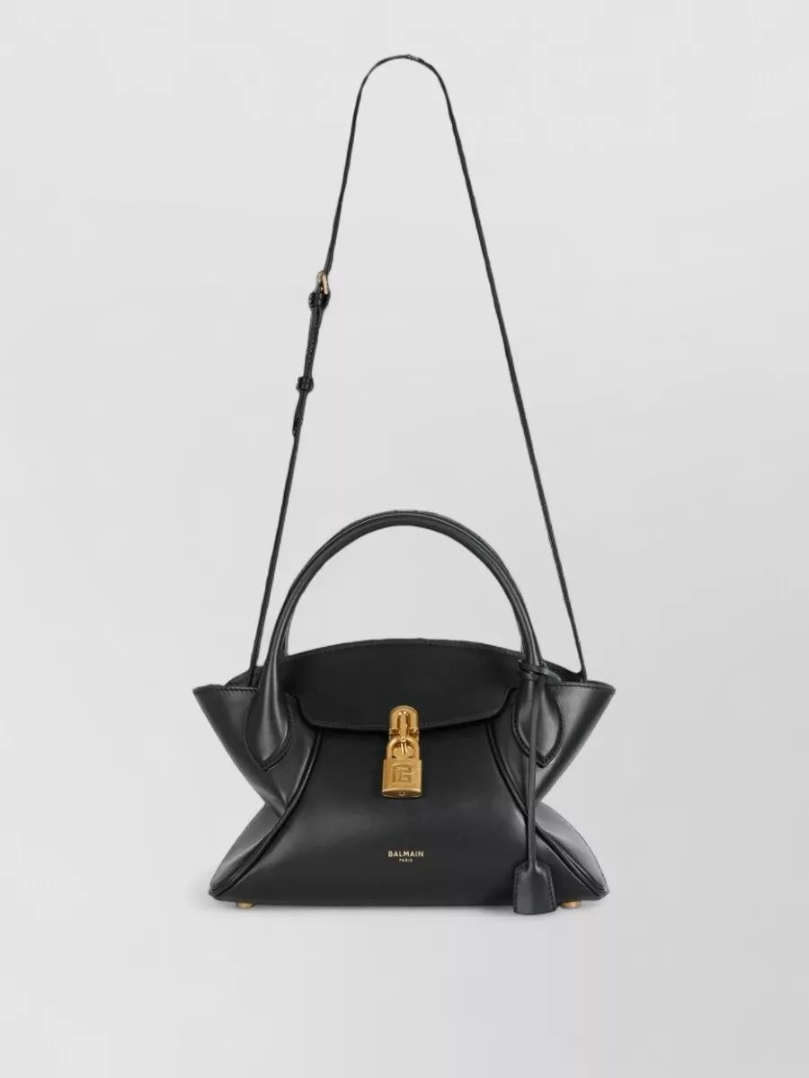 Balmain pulse small leather shoulder bag