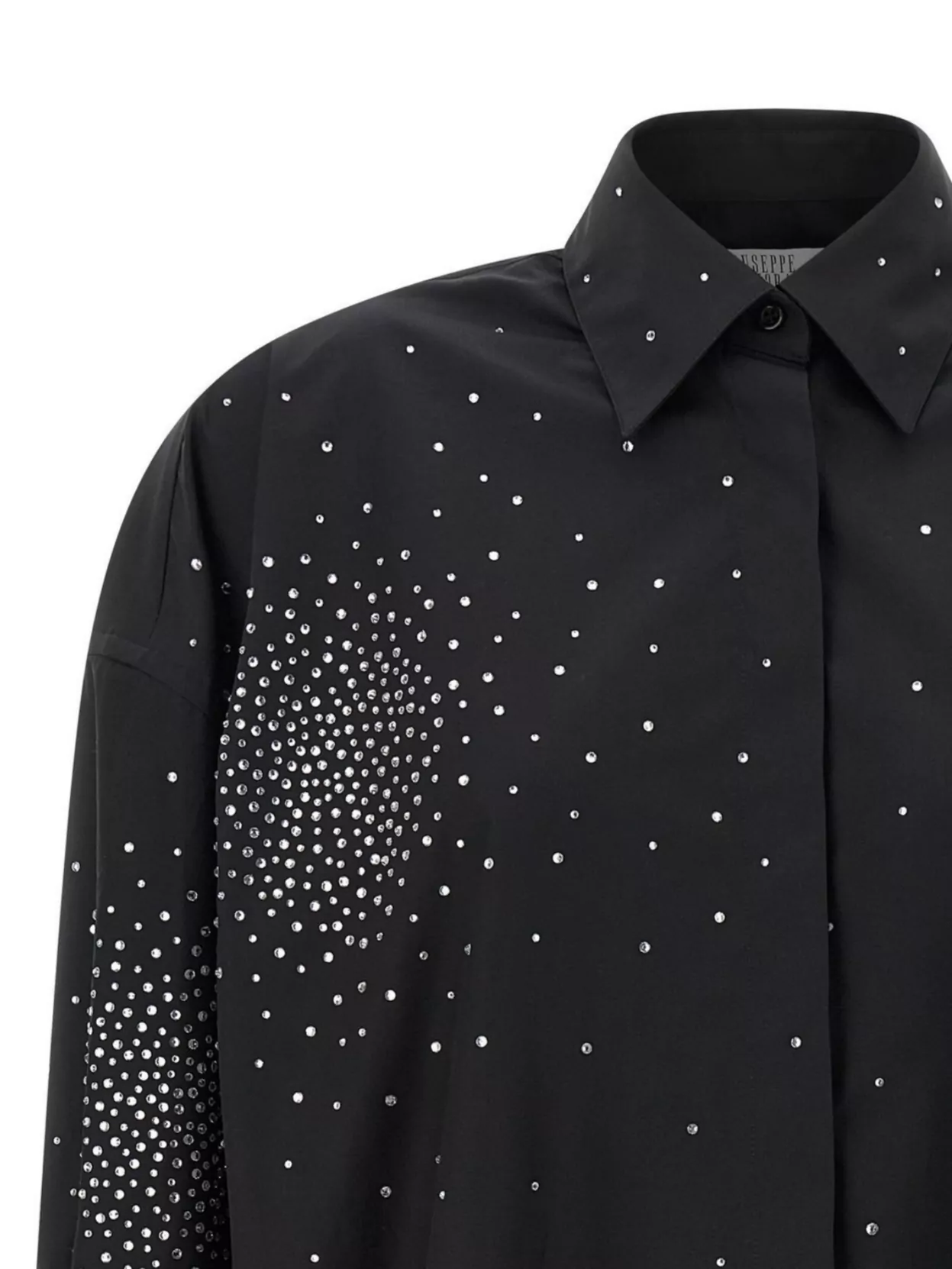 Giuseppe Di Morabito Shirt Crystal Embellished Long Sleeves