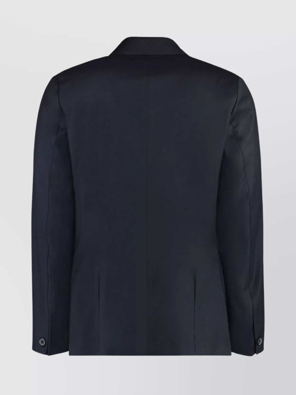 Paul Smith Wool-Cashmere Blend Blazer With Double Back Slit