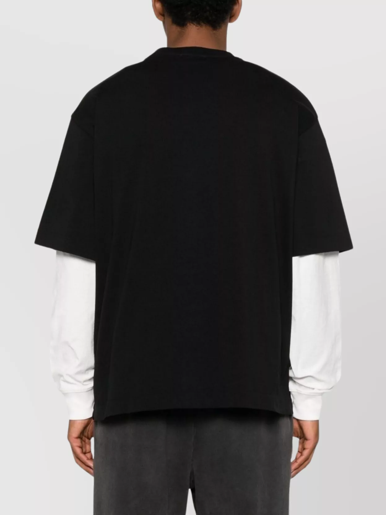 Off-White Crew Neck Short Sleeve T-Shirt Design
