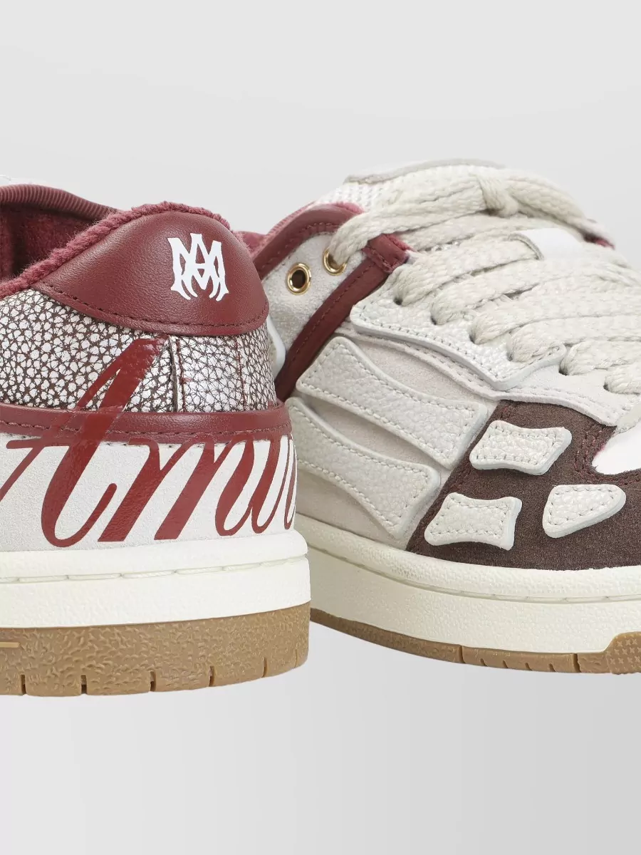 Amiri Leather Low-Top Sneakers