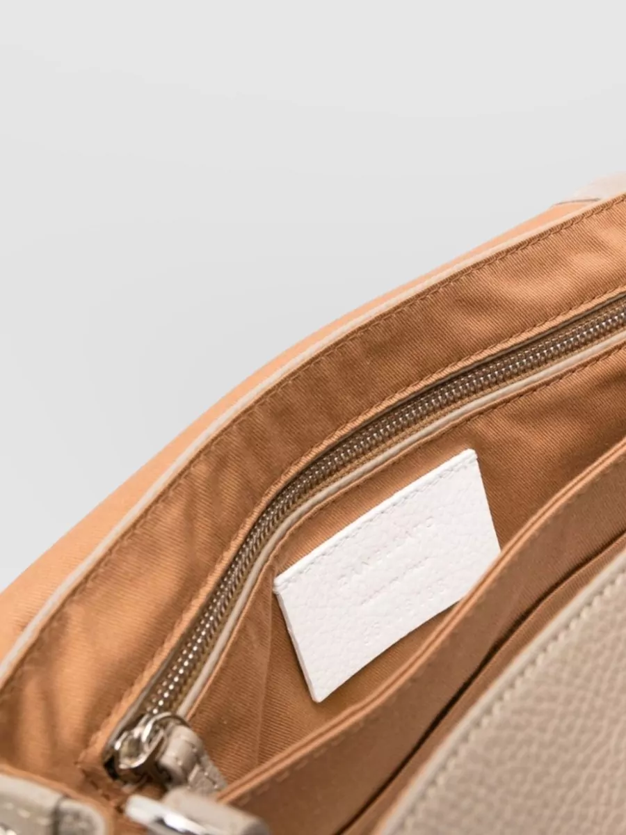 Zanellato Leather Textured Tote Bag