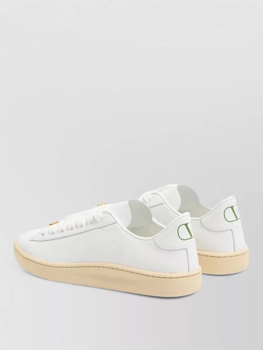 Valentino Garavani Lace Up Low Top Rubber Sole Shoes