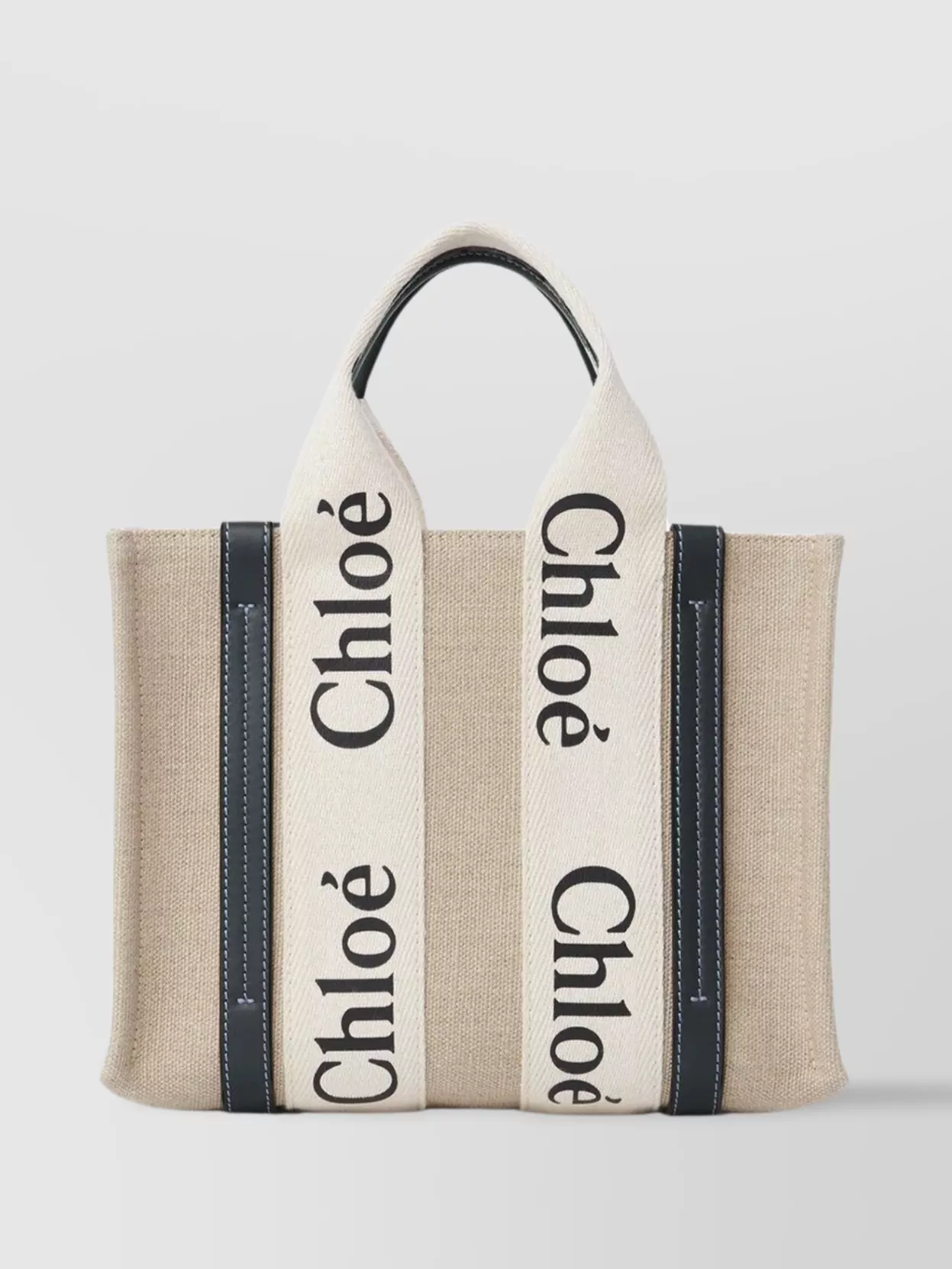 Shop Chloé Woody Versatile Tote Bag With Adjustable Strap In Cream
