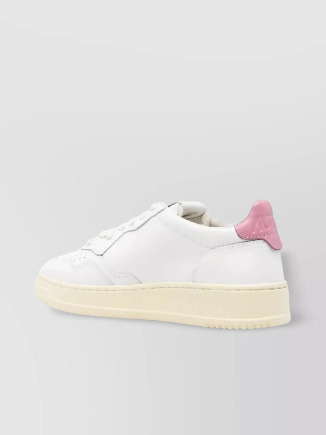 Autry Leather Low-top Sneakers With Perforated Detailing