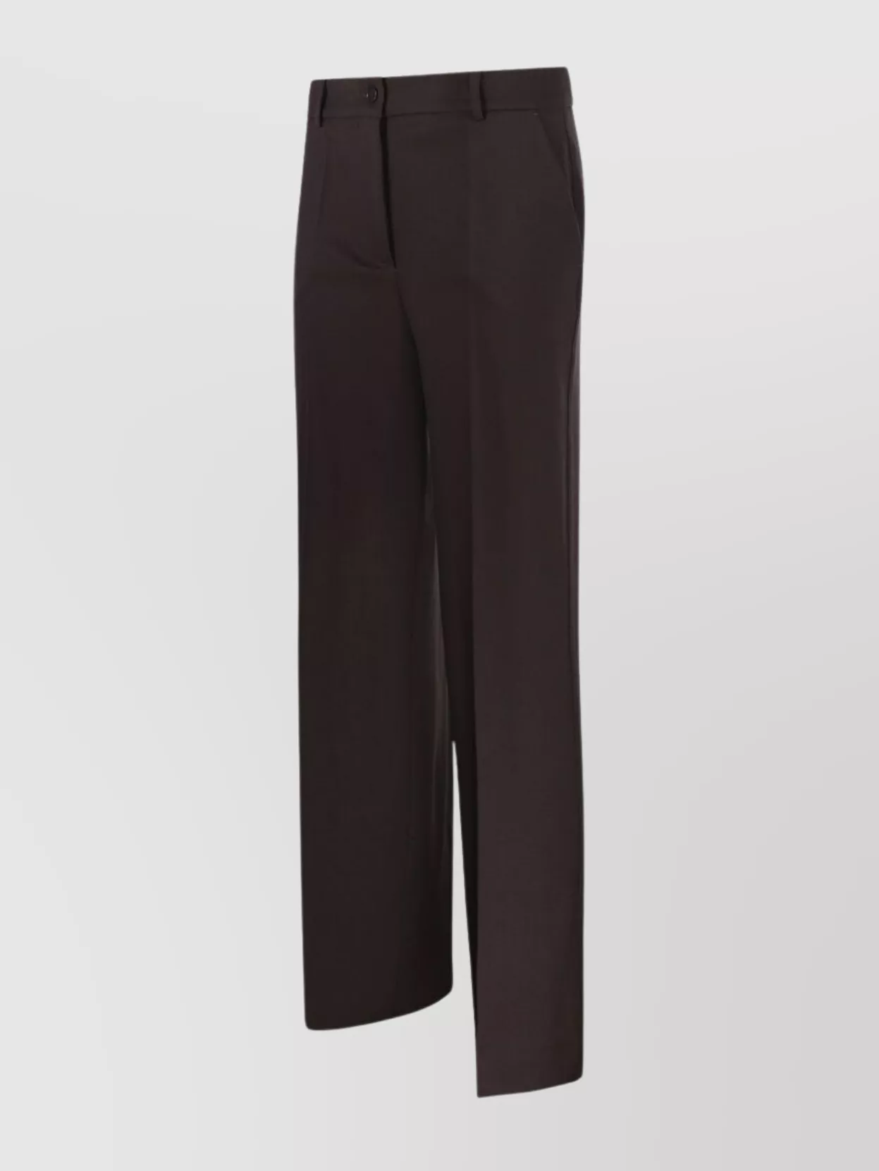 P.a.r.o.s.h Trousers With Belt Loops And Pockets In Black