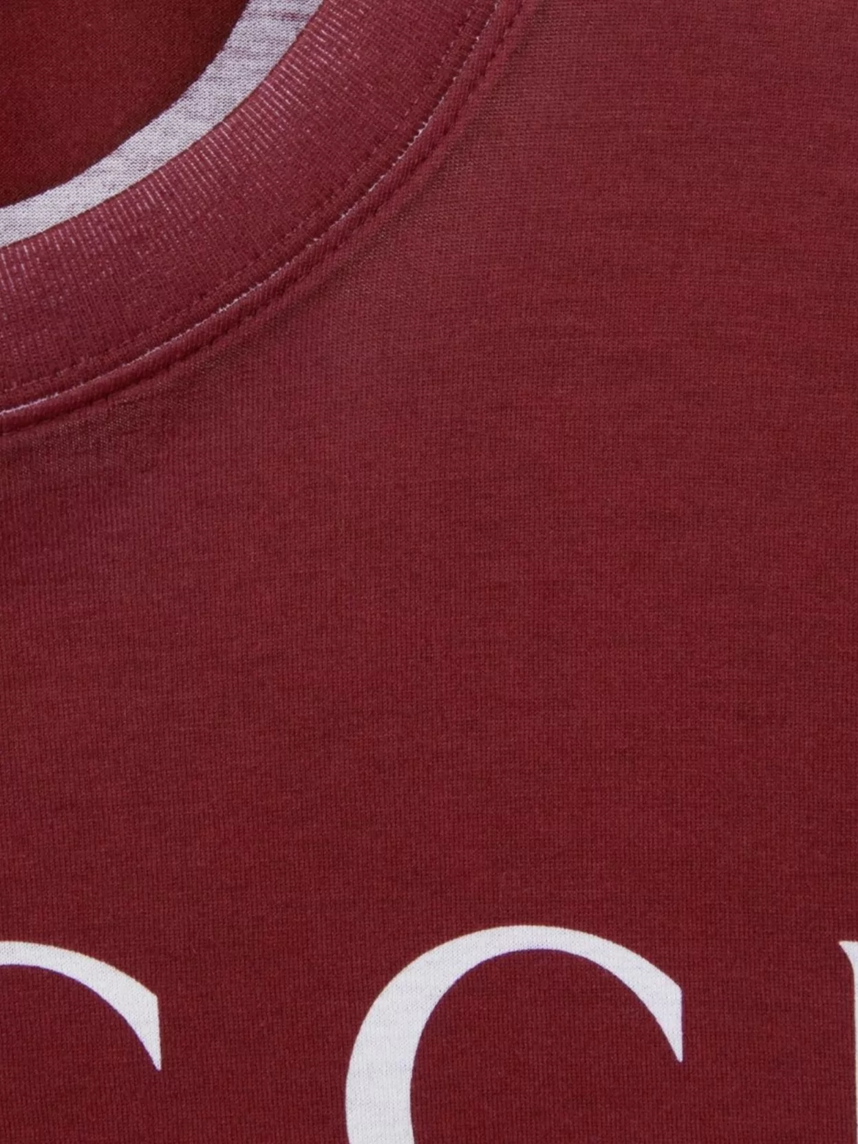 Gucci Logo Crewneck T-Shirt Reverse Print