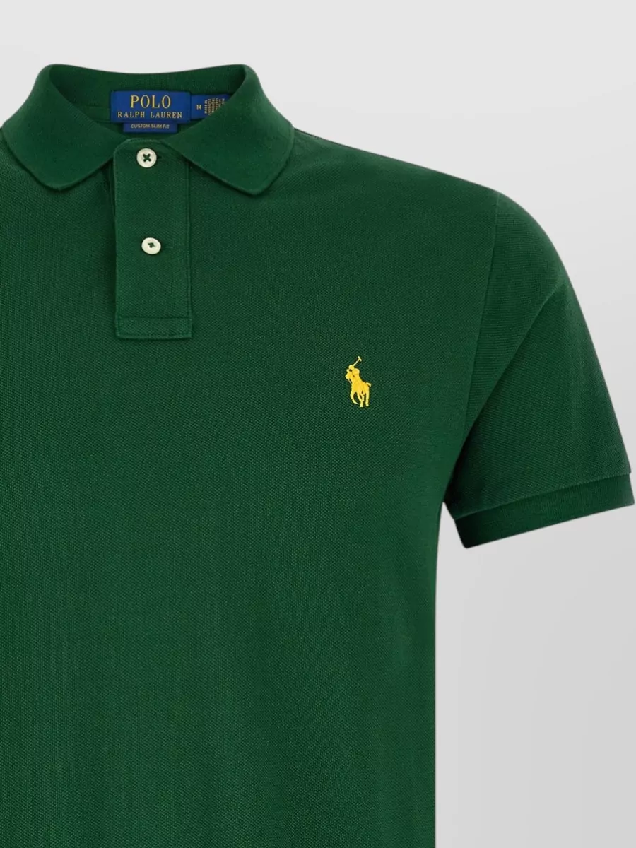 Polo Ralph Lauren Cotton Piqué Logo Embroidery Polo Shirt