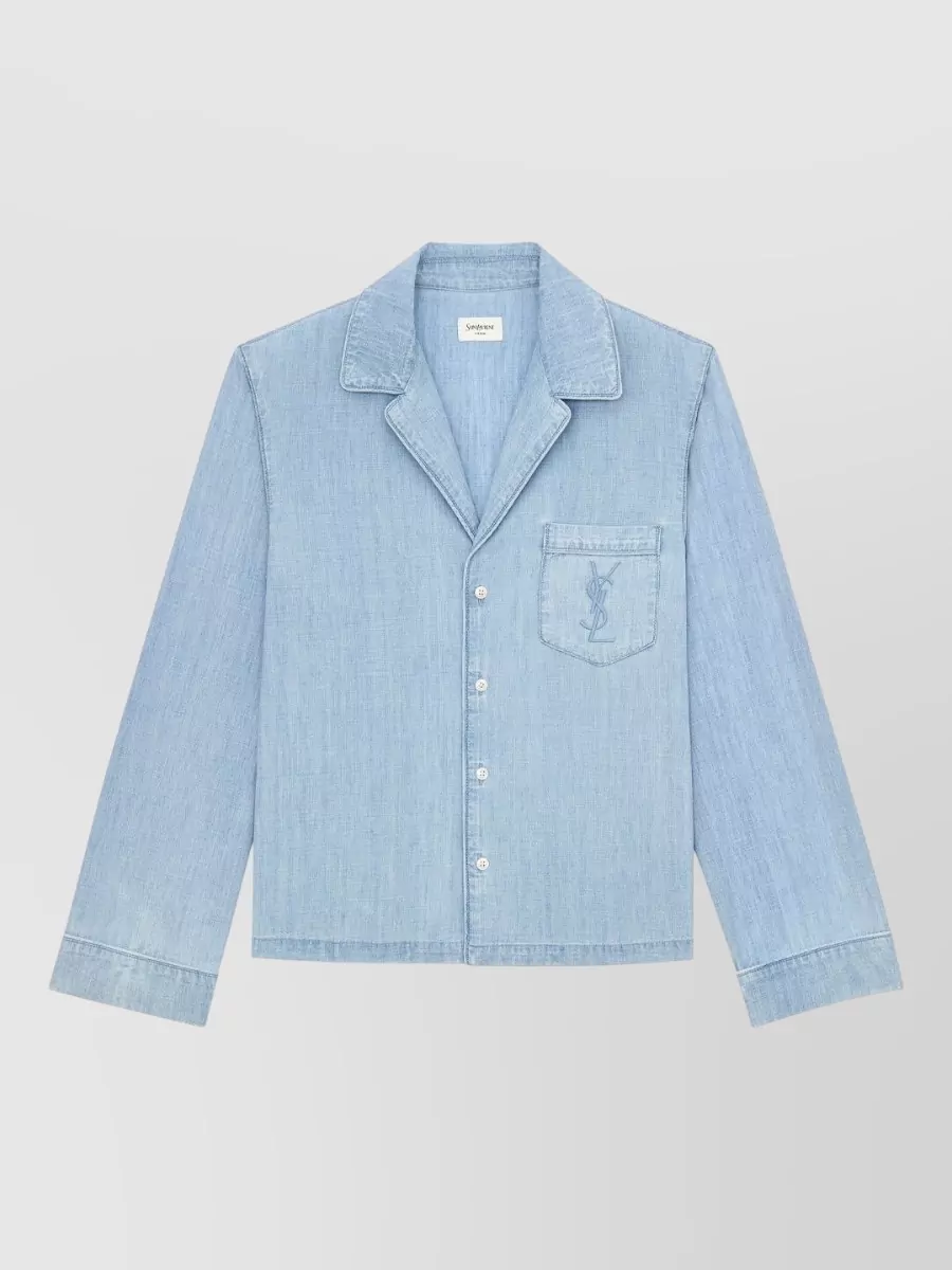 Saint Laurent Cotton Pajama Shirt