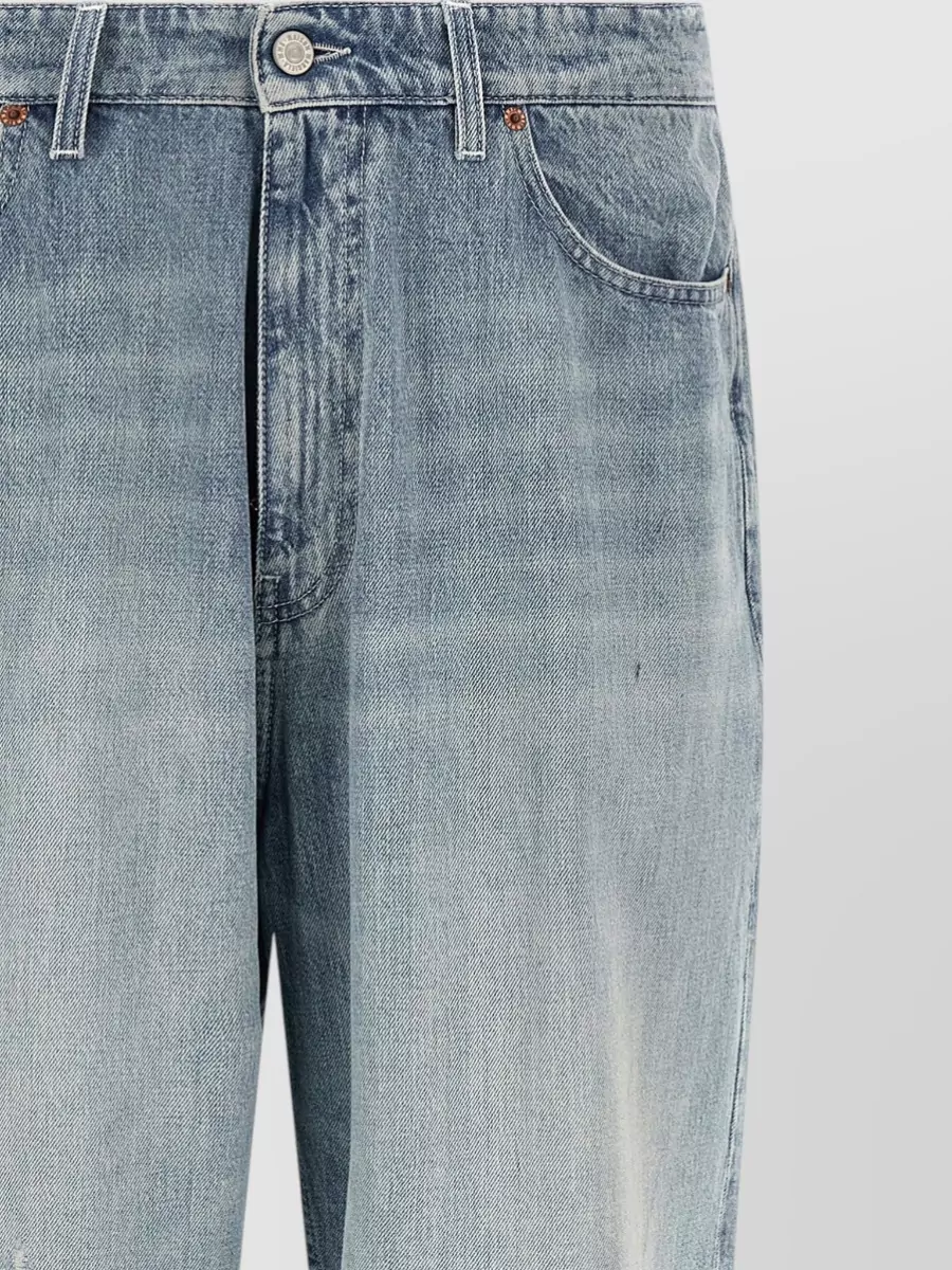 Mm6 Maison Margiela Denim Straight-Leg Jeans