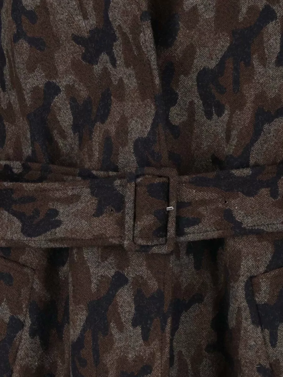 Lardini Wool Military Coat