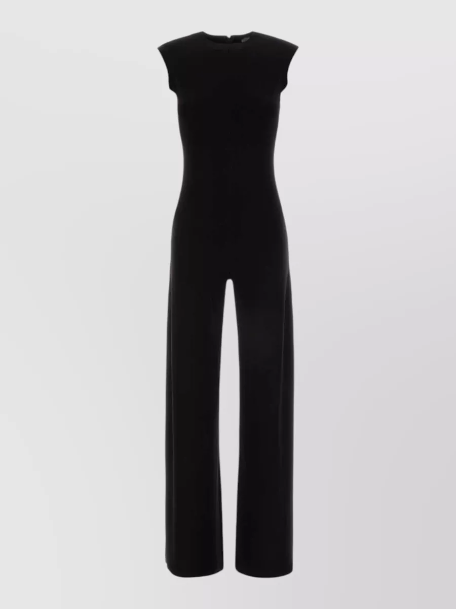 Norma Kamali Sleeveless Jersey Jumpsuit