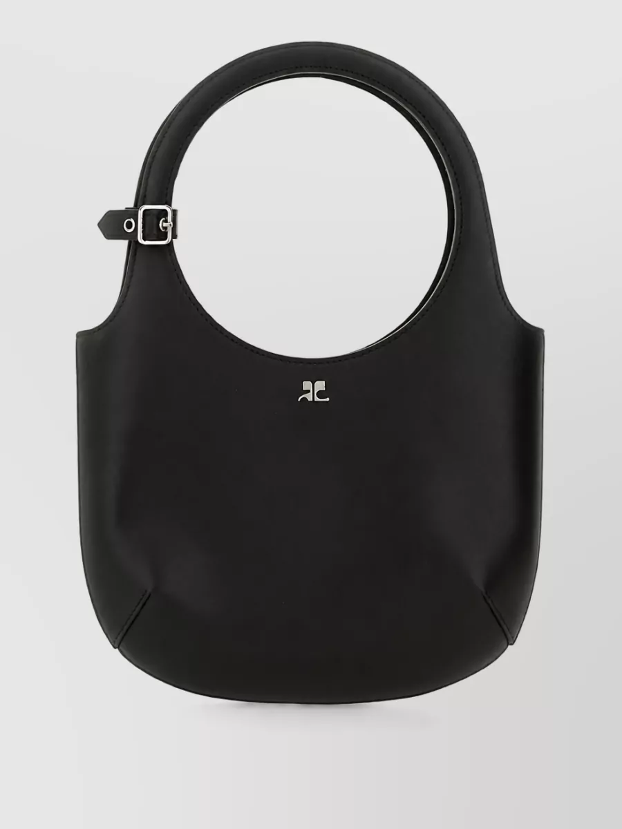 Courrèges Leather Shoulder Bag