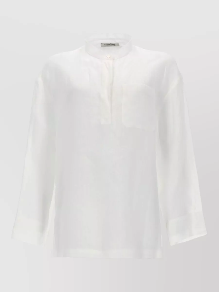 S Max Mara Linen Blouse