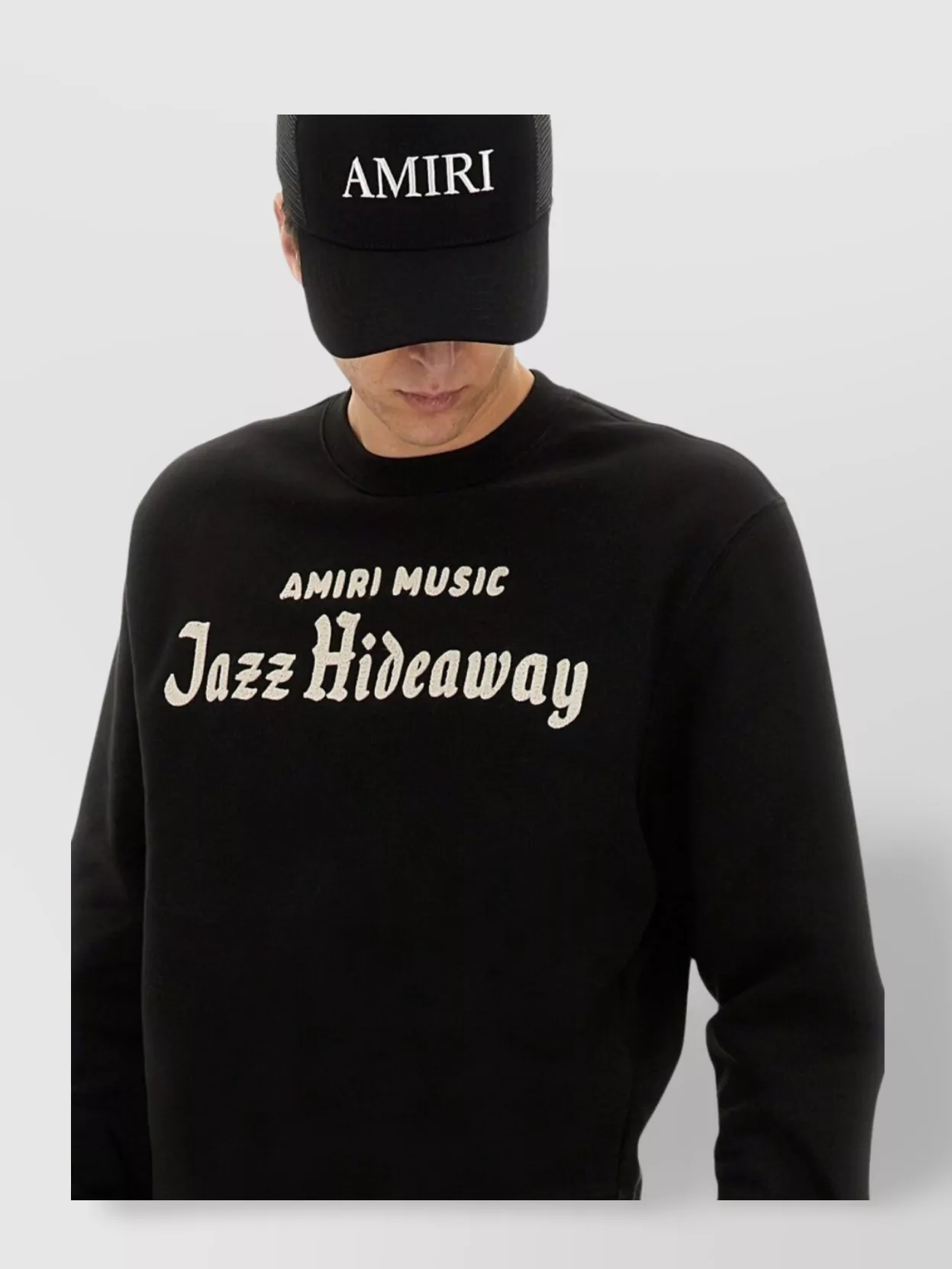 Amiri "Jazz Hideaway Crew" Sweatshirt