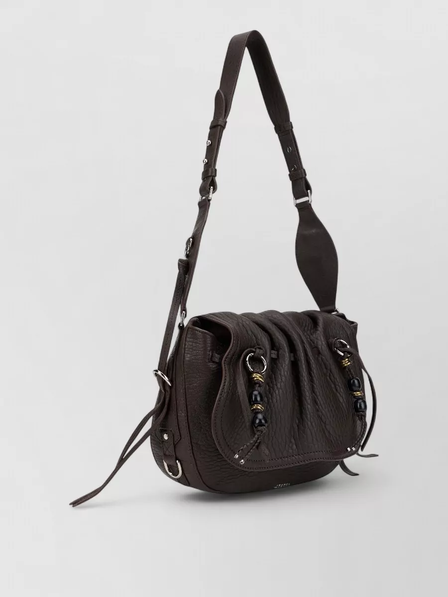 Isabel Marant Bolton Lambskin Leather Shoulder Bag