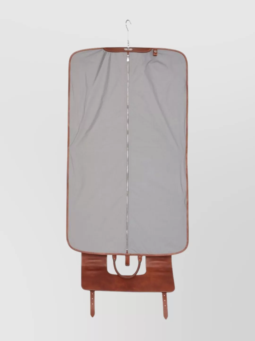 Brunello Cucinelli Travel Leather Garment Bag