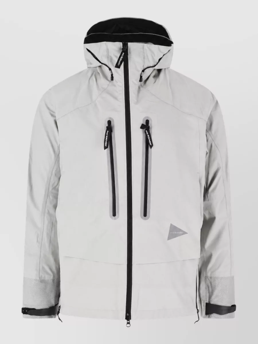 And Wander quilted padded coat