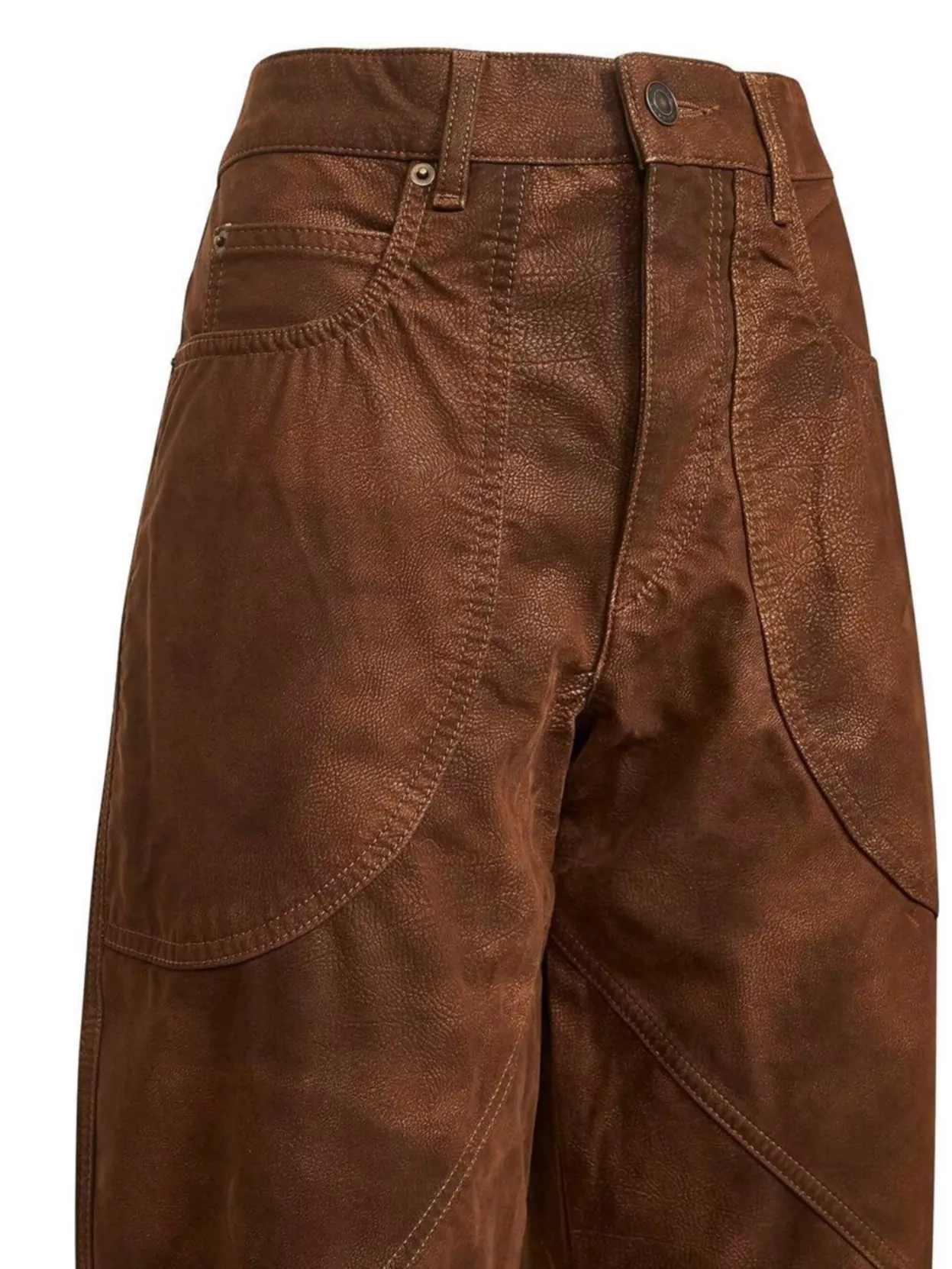 Isabel Marant Etoile Five-Pocket Trousers Featuring Back Pockets