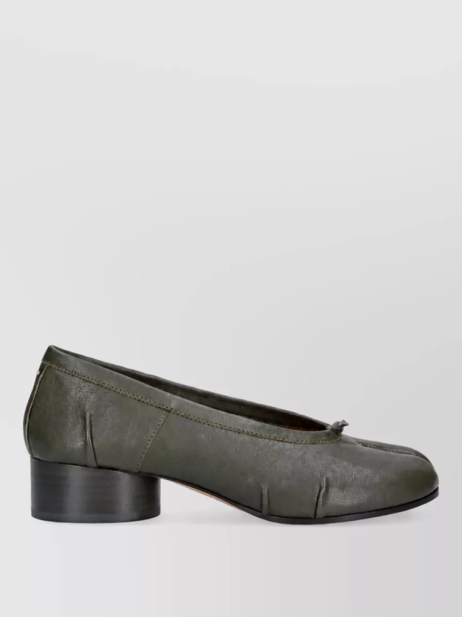 Maison Margiela Leather Ballet Pumps