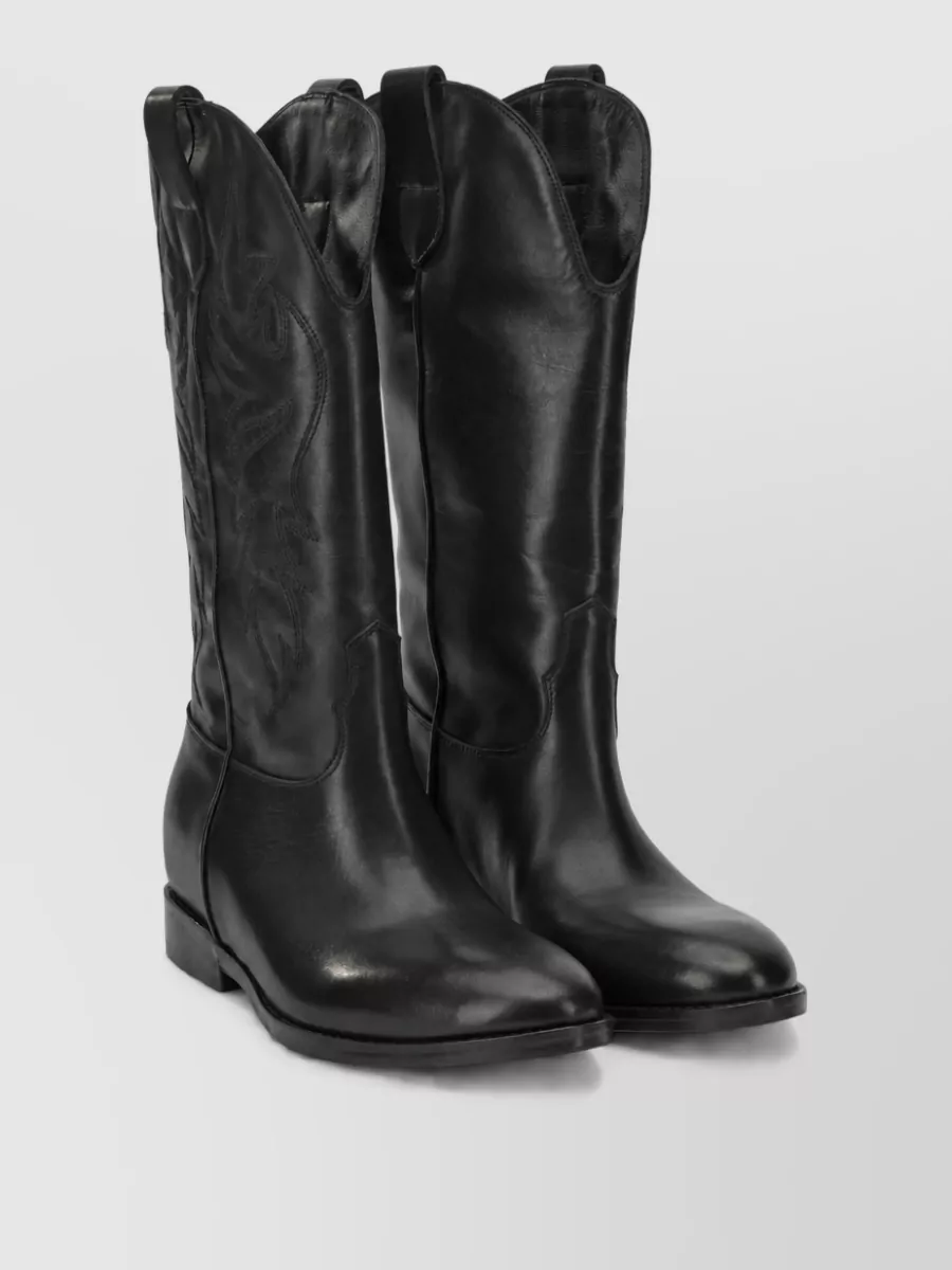 Strategia leather boots