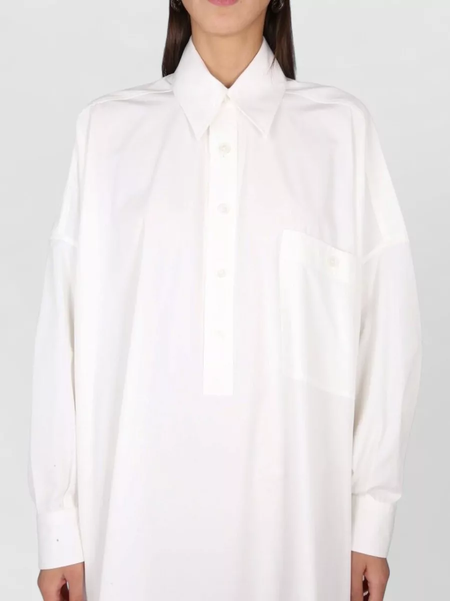 Bottega Veneta Compact Cotton Knee-Length Dress