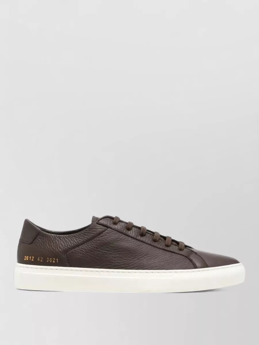 Common Projects leather lace up sneakers
