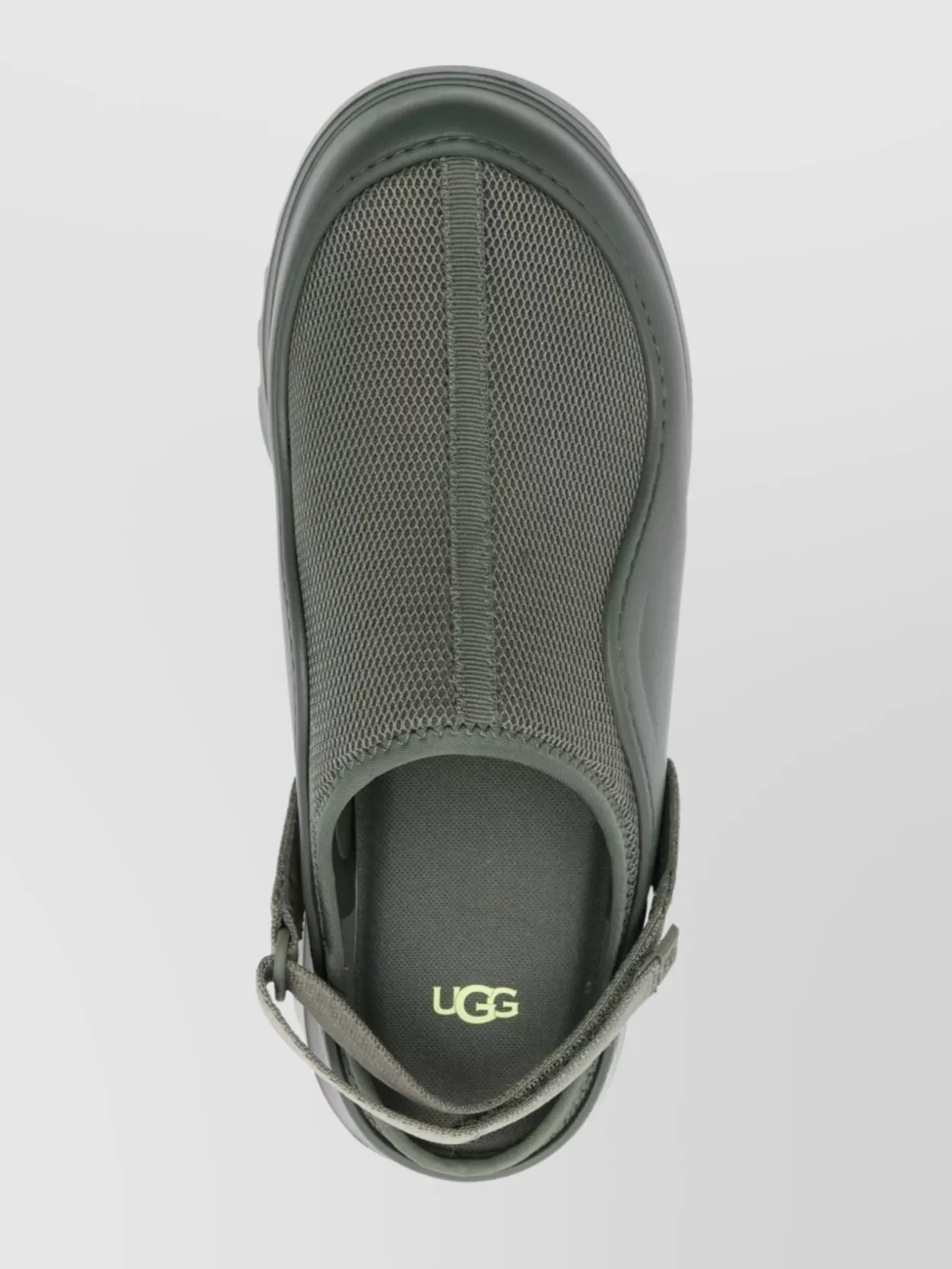 Ugg Adjustable Strap Chunky Sole Clogs