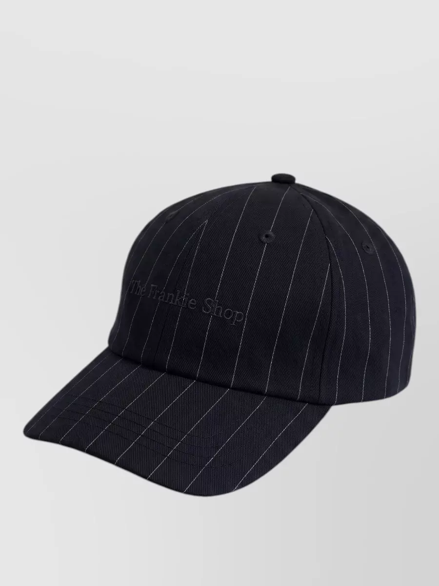 The Frankie Shop Pinstripe Baseball Cap