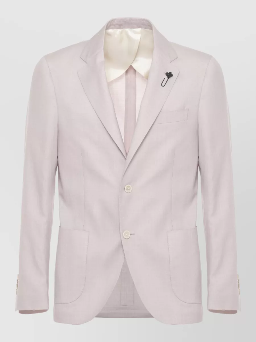 Lardini silk blend blazer