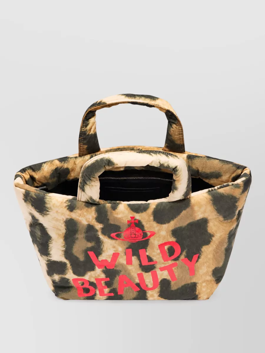 Vivienne Westwood maud medium nylon beach bag