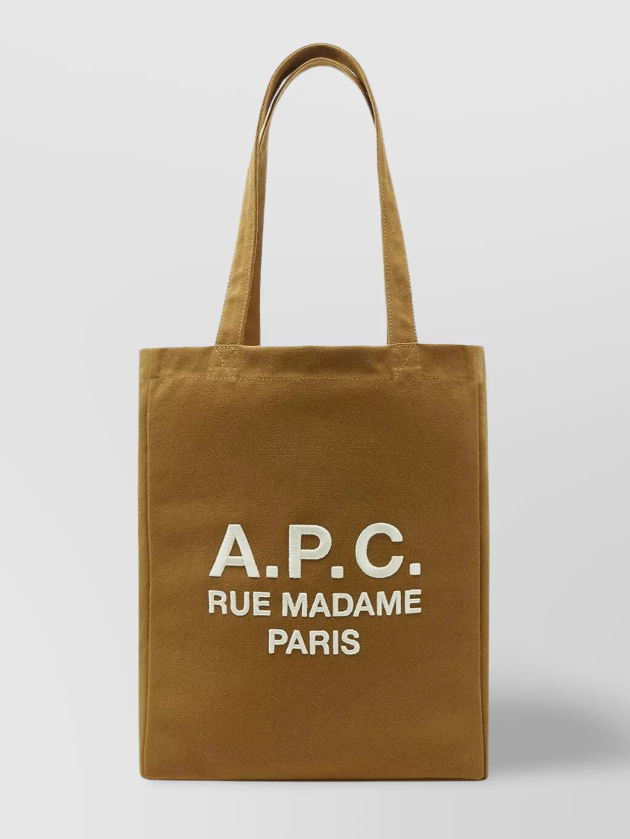 A.P.C. Denim and leather tote bag | The Fashion Square