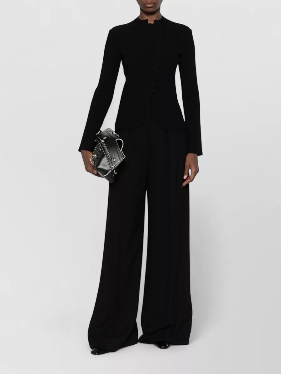 Emporio Armani Textured Asymmetric Zip Jacket