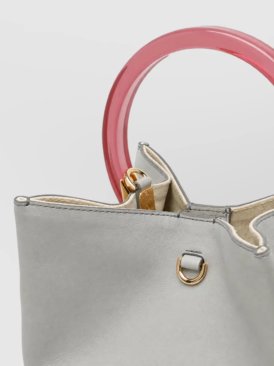 Marni Na Leather Bucket Bag