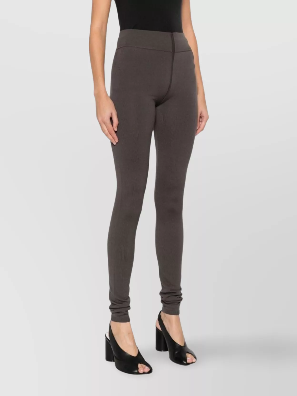 Rick Owens Comfortable Trousers Featuring Seam Detailing