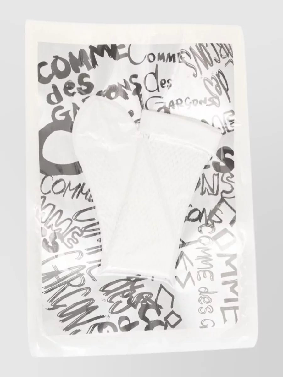Comme des Garçons Textured ankle socks