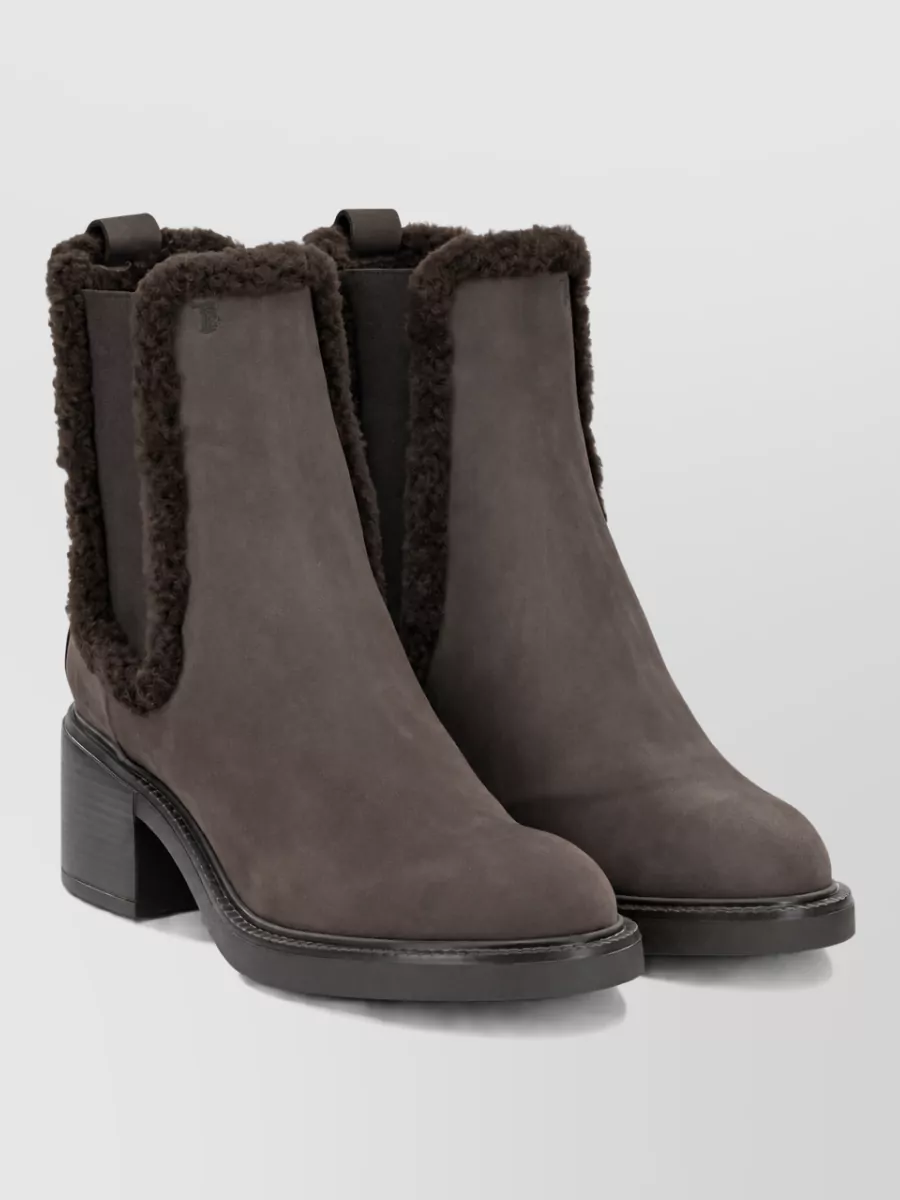 Tod's leather ankle boots