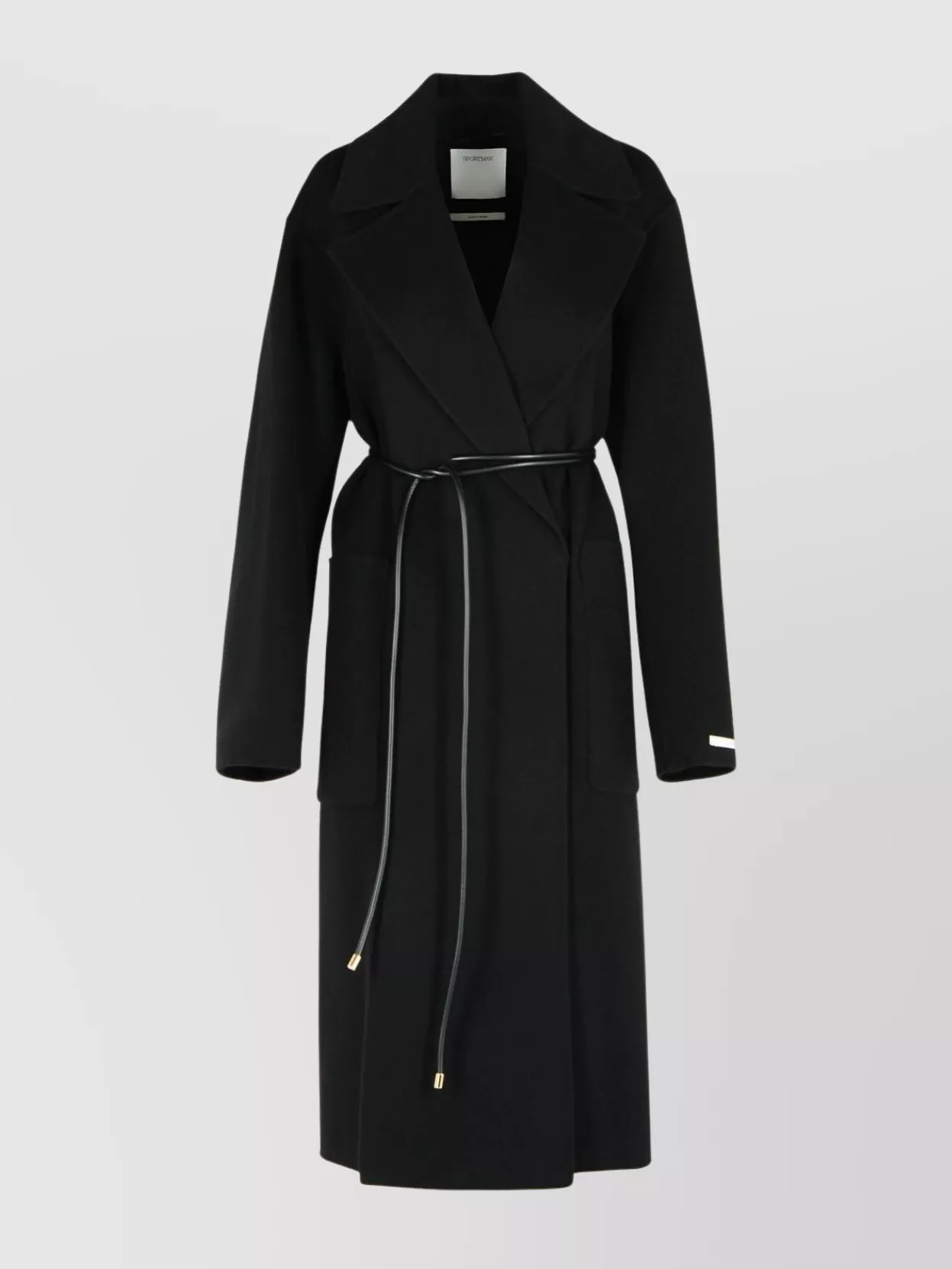 Sportmax Abate' Virgin Wool Robe Coat