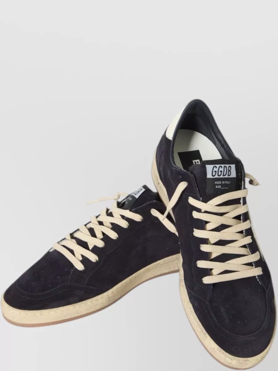 Golden Goose Leather Low-Top Sneakers