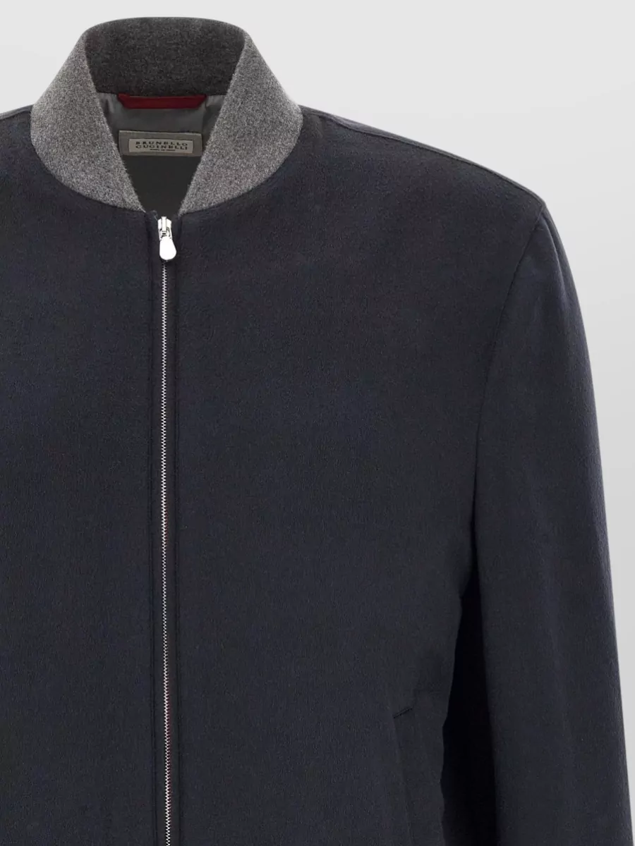 Brunello Cucinelli Cashmere Bomber Jacket
