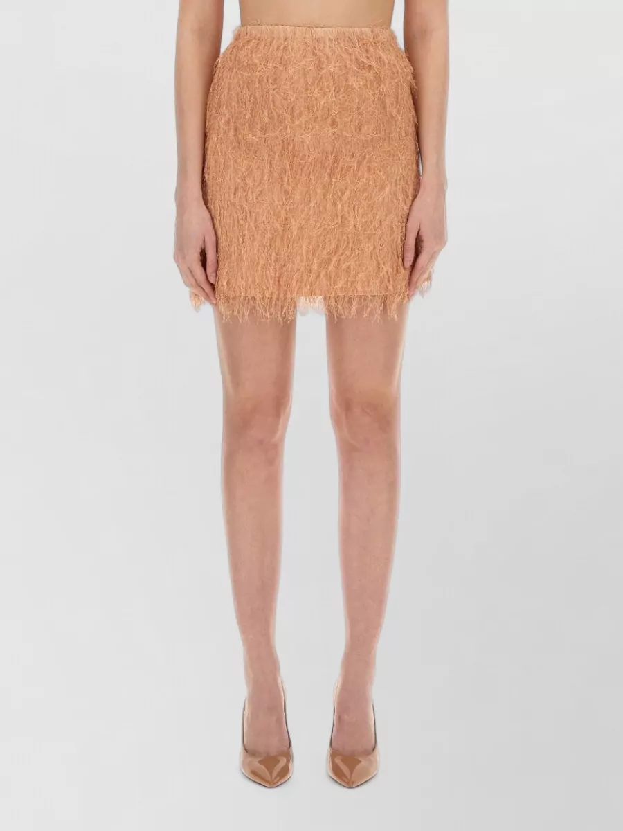 Alysi cotton mini skirt