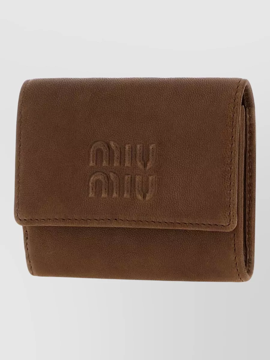 Miu Miu leather wallet