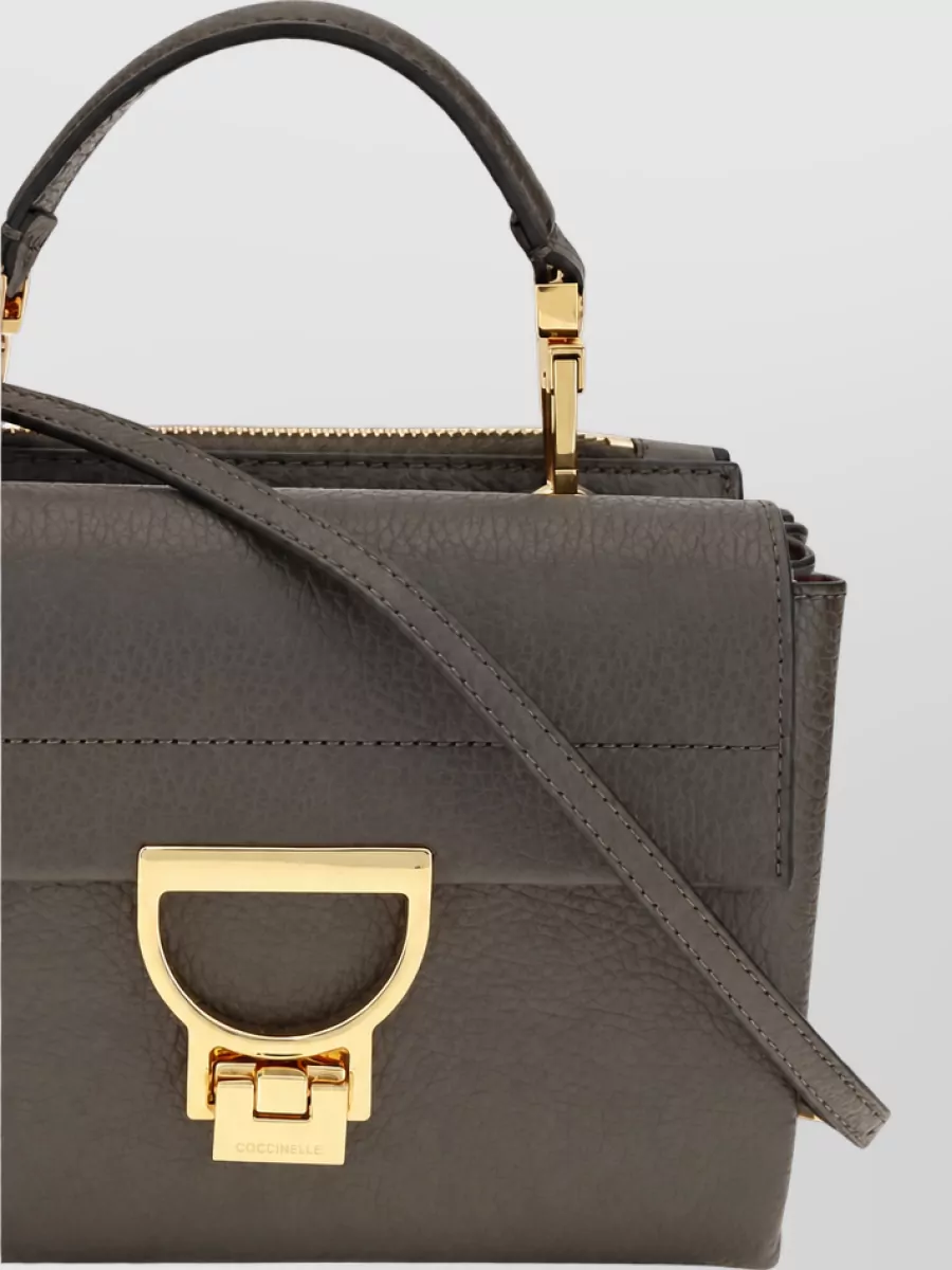 Coccinelle Leather Mini Top Handle Bag