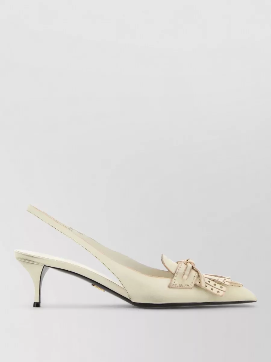 Prada Leather Mules