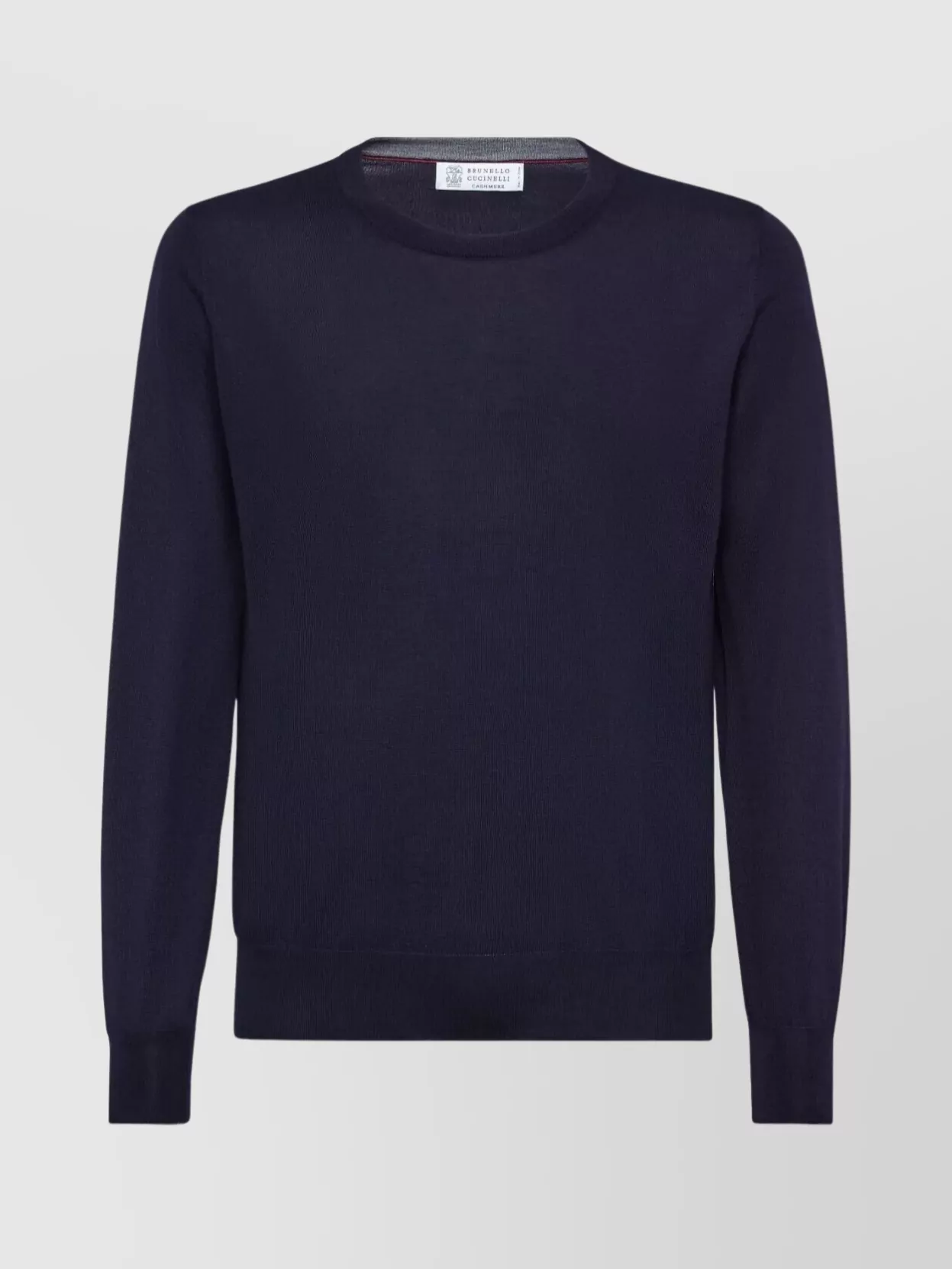Brunello Cucinelli Men Cashmere And Silk Sweater In Blue