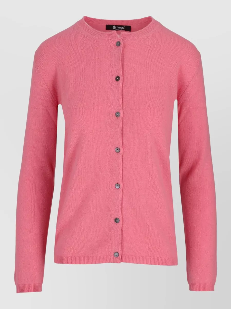 La Rose cashmere cardigan