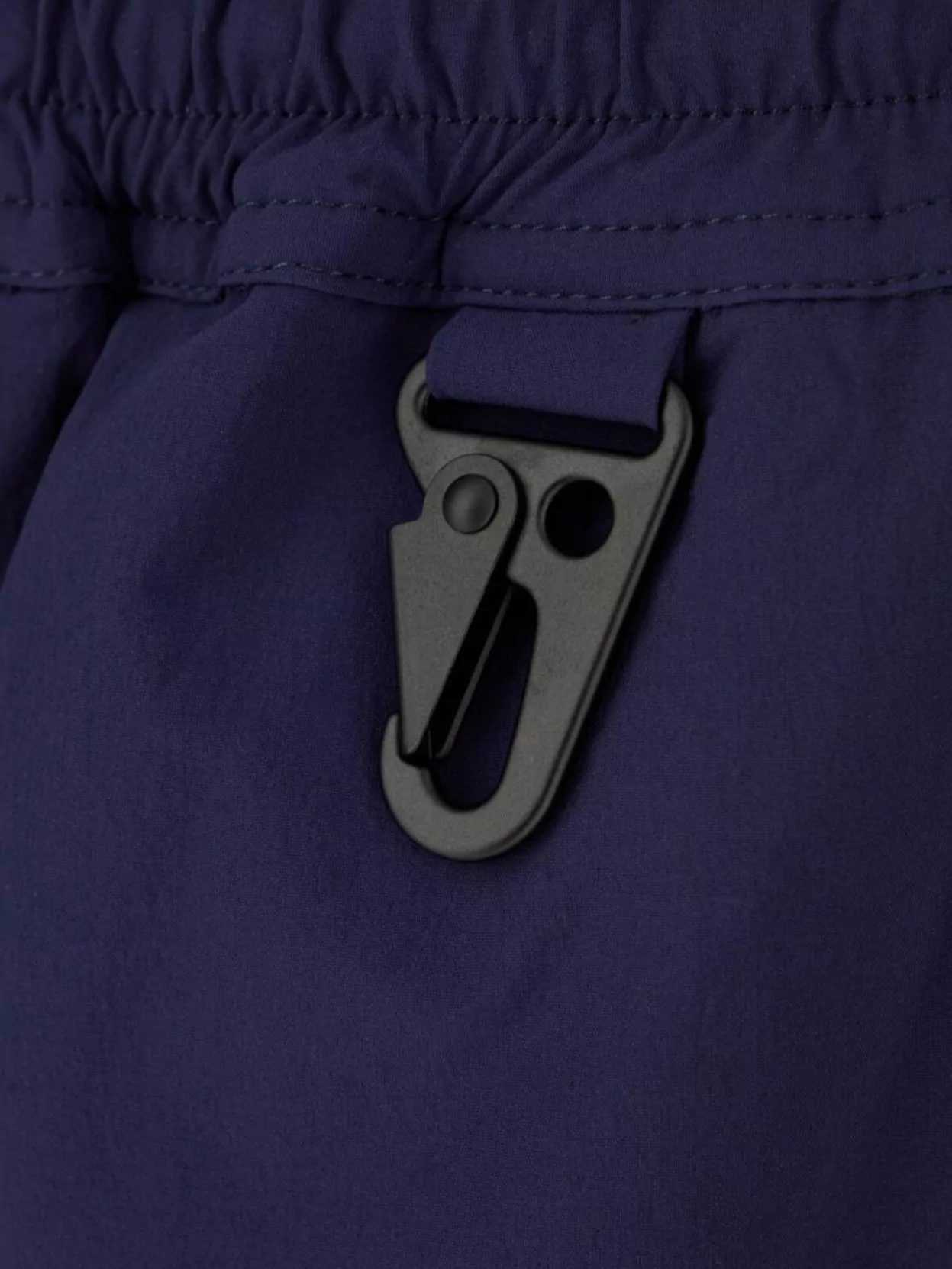 Moncler Grenoble Stretch Nylon Bermuda Shorts With Metal Clip