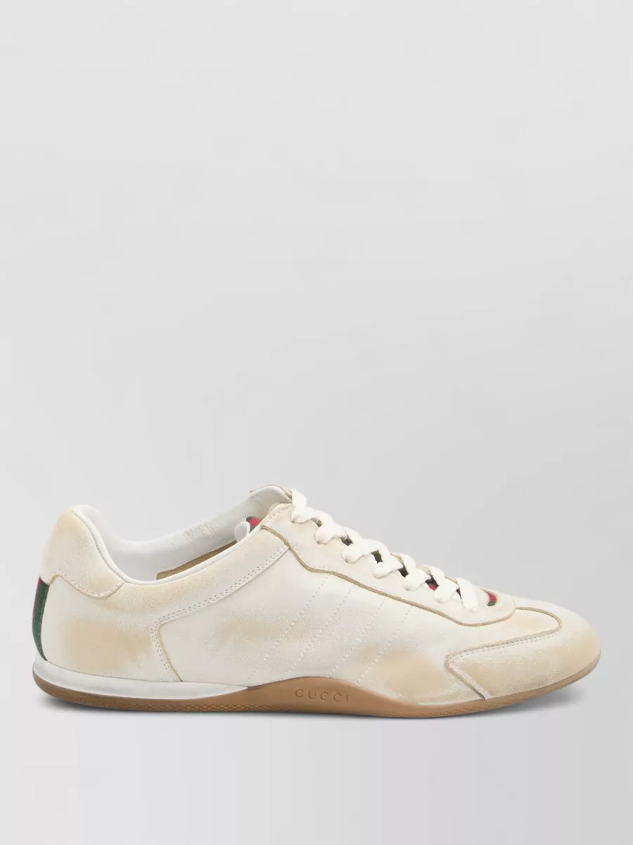 Gucci Rochelle Low Top Leather Sneakers
