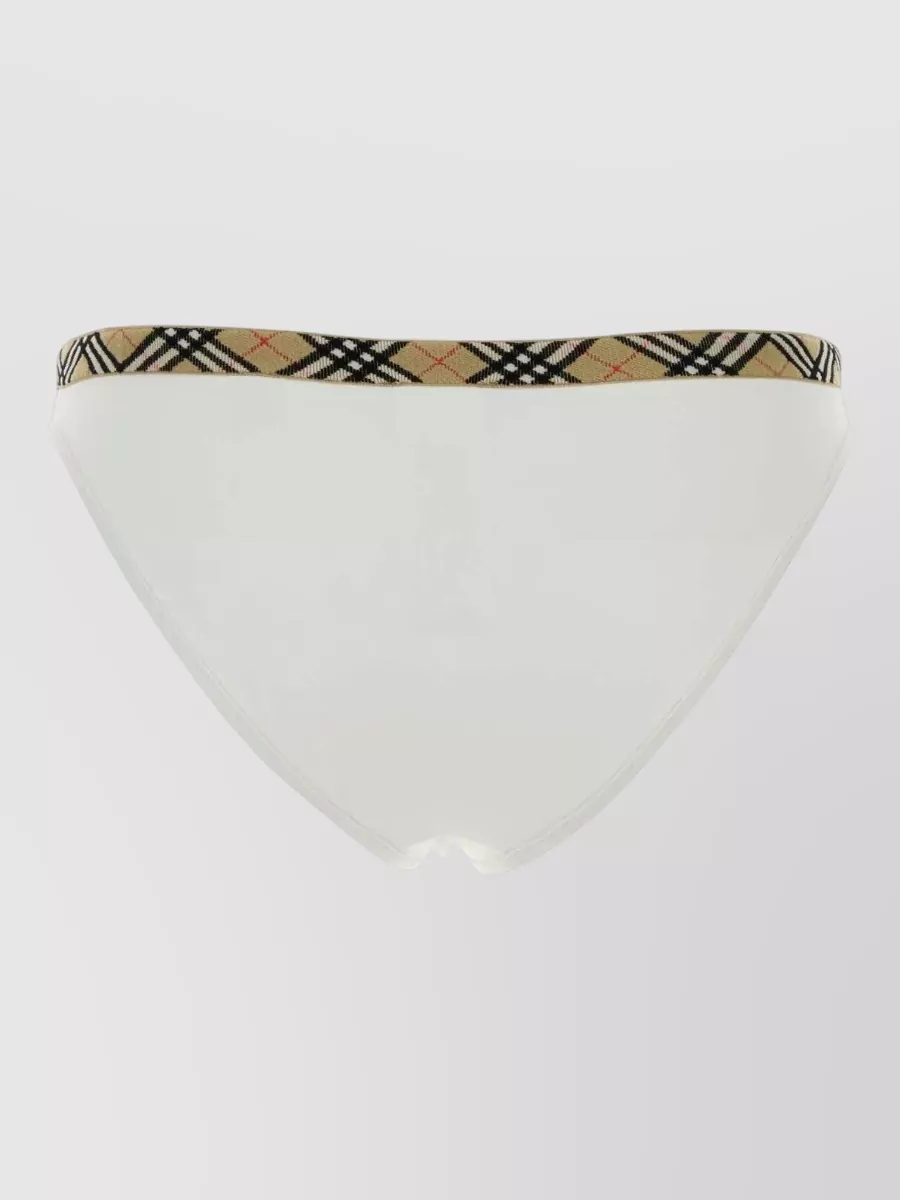 Burberry Stretch Nylon Bikini Bottom