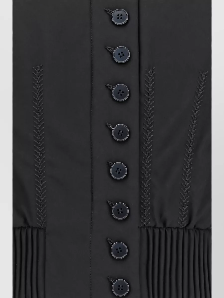 Alexander Mcqueen Buttoned Bomber Jacket